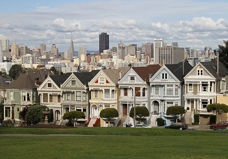 Painted ladies Houses makecnc