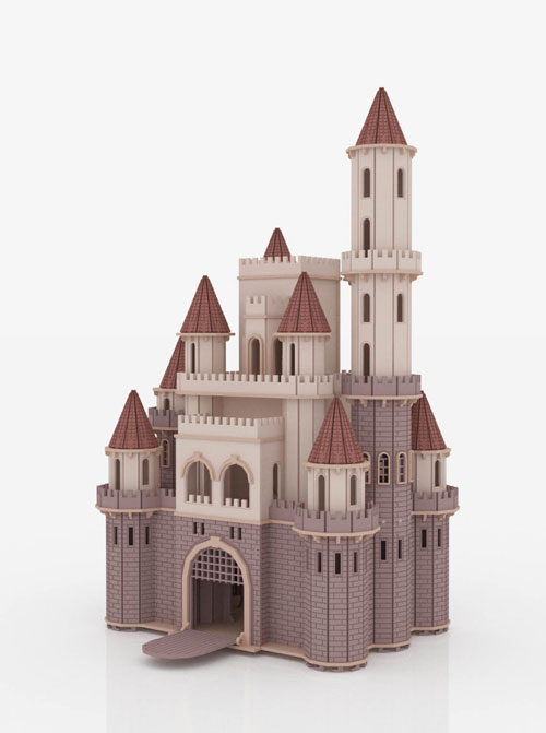 Fantasy Castle Rustic Look