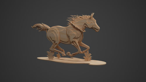 galloping horse 3