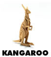 Kangaroo toy puzzle