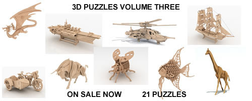 3D PUZZLES VOLUME THREE