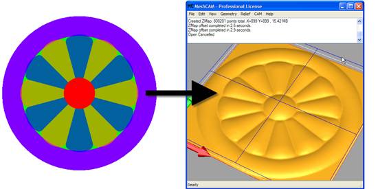 MeshCAM Artistic CAD/CAM