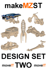 3d puzzles makeMZST Design Set two