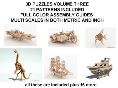 3d Puzzles Volume III