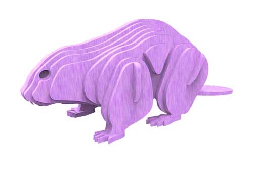 Beaver - North American Animals Plasma Version