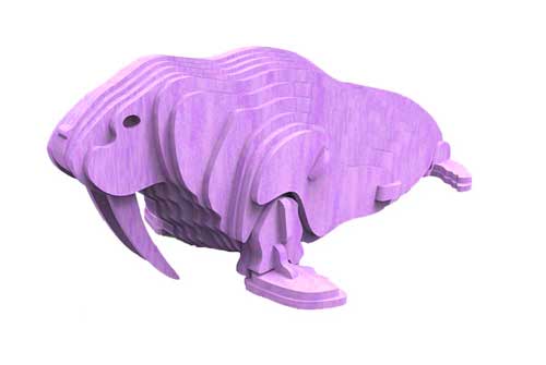 Walrus - North American Animals Plasma Version