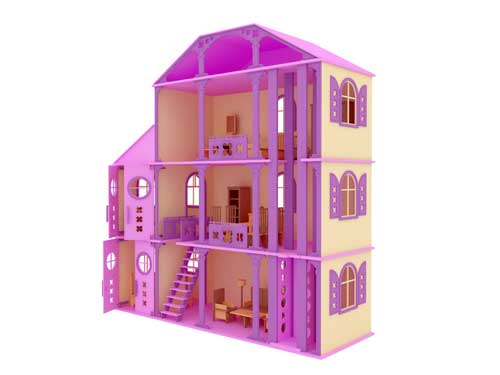 Fantasy House (Barbie Scale Size)