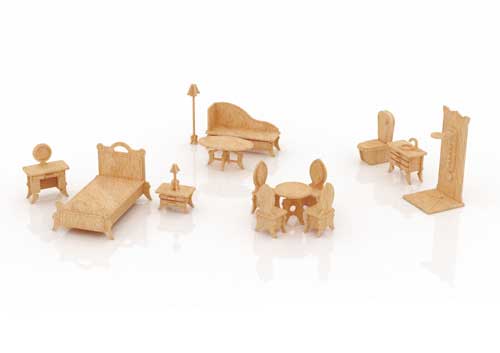 Barbie Furniture Set One (Barbie Scale Size)