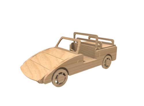 Barbie Half Inch Car (Barbie Scale Size)