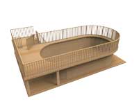 Barbie Swimming Pool (Barbie Scale Size)