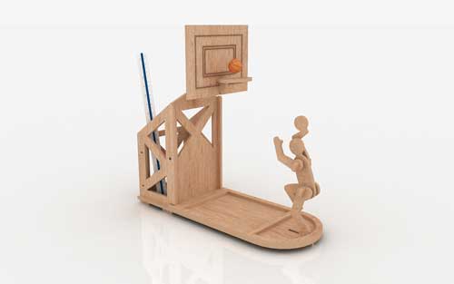 Basketball Pen Holder