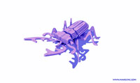 A Robust Stag Beetle (plasma)