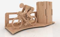 Bicycle Marathon Pen Holder