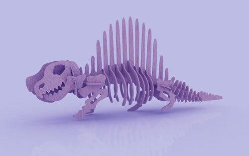 Dimetrodon Dinosaur (plasma)