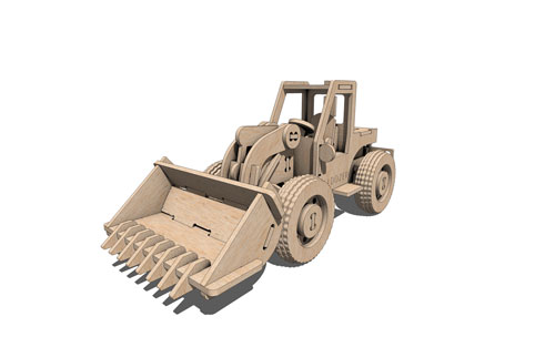 Bulldozer Front End Loader