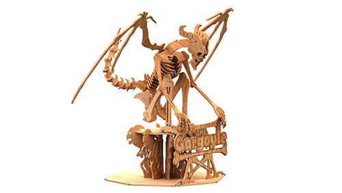 Wicked Gargoyle Skeleton - Halloween