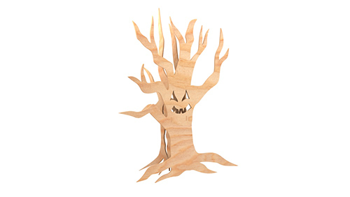 Spooky Tree - Halloween Pattern