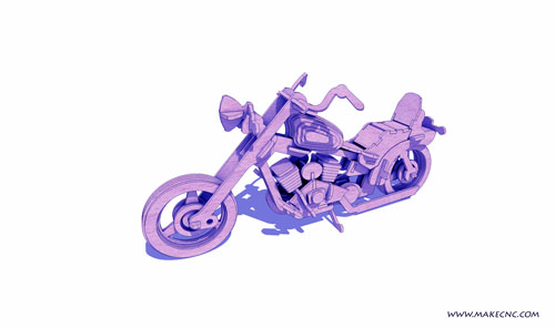 Harley Davidson Motorcycle (plasma)