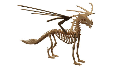 Kahn the Undead Skeleton Dragon