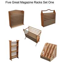 Great Magazine Racks Set One