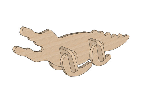 Alligator Mini Puzzle