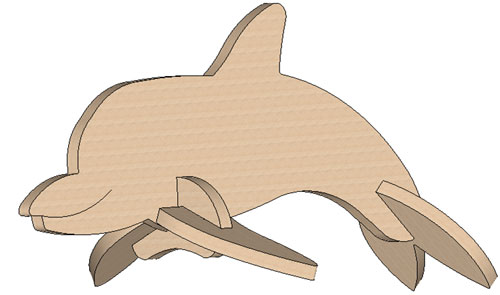 Dolphin Mini Puzzle