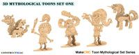 Kool Mythological Toons Set One