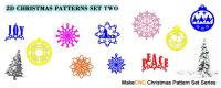 Christmas 2D Patterns Set Two