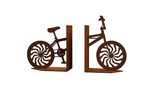 Bicycle Bookends