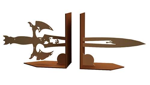 Dagger Bookends