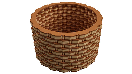 Deco Clothing Basket