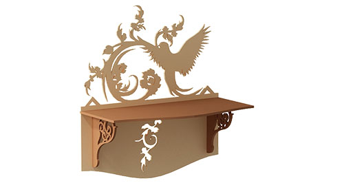 Partridge Deco Shelf