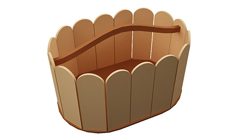 Picket Fence Basket