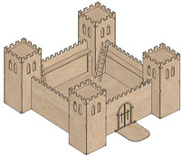 The Simple Medieval Castle