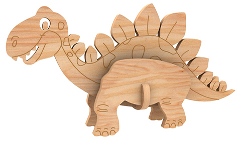 Cyrano the Stegosaurus - Toon Dinosaur