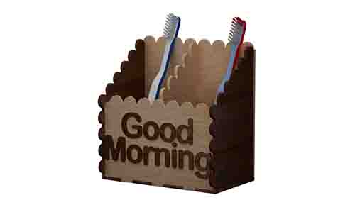 Good Morning Tooth Brush Holder