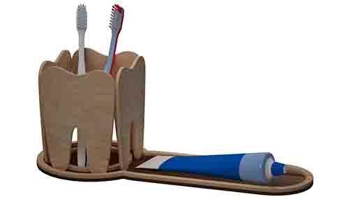 Toothy Tooth Brush Holder