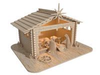 Christmas Nativity Scene (Premium Model)