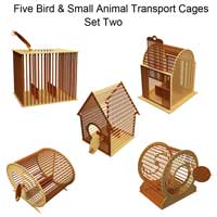 Bird & Small Animal Transport Cages Set Two