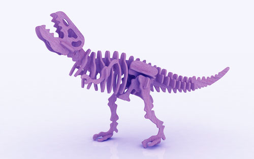 Tyrannosaurus Rex B "Tyrant Lizard"  Dinosaur (plasma)