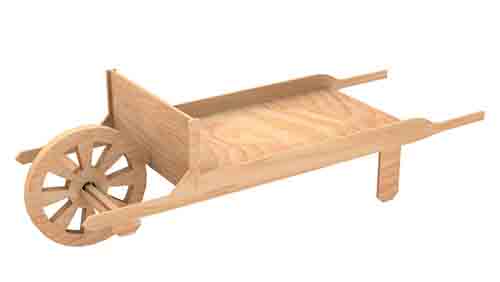 Flat Hand - Wheel Barrow