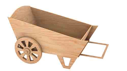 Garden Cart - Wheel Barrow