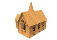 Alabama Church (HO Scale)