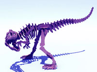 Allosaurus Dinosaur (plasma)