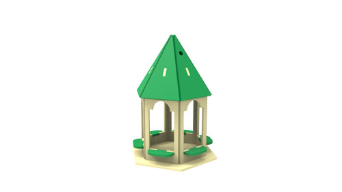 Vermilion Feeder - Bird Feeder