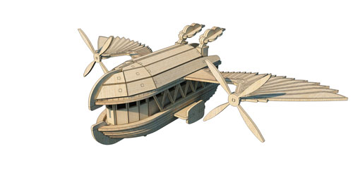 Birdy Boat - Steam Punk