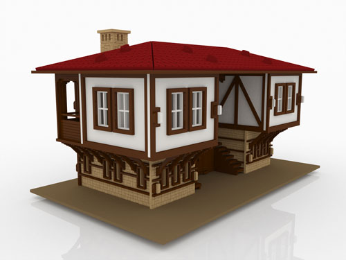 Bulgarian or Balkan Style Doll House