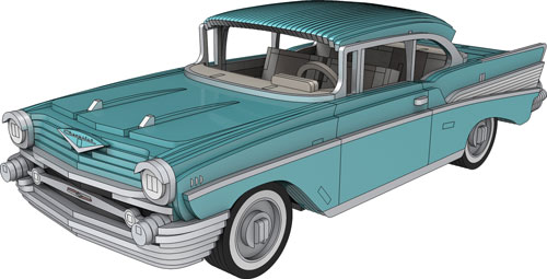 Chevrolet Bel Air 1957 - Automobile