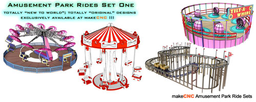 Amusement Park Rides Set One