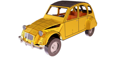 Citreon 2CV 1975 - Automobile